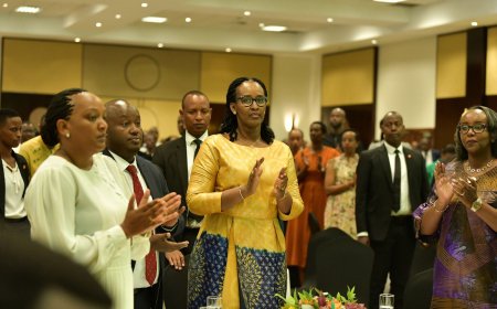Madamu Jeannette Kagame yitabiriye amasengesho yo gusabira igihugu