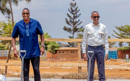 Perezida Kagame yongeye guha umugisha ibikorwa bya Masai Ujiri mu Rwanda