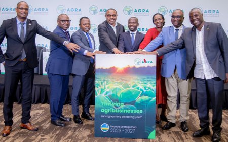 AGRA yamuritse igenemigambi ry'imyaka 5 rigamije kuzahura ubuhinzi mu Rwanda