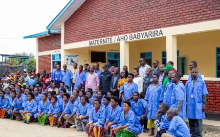 Nyabihu: Abanyarwanda baba mu Budage bubatse inzu izafasha ababyeyi babyara
