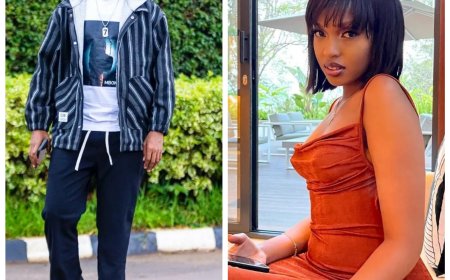 Urukundo ruravuza ubuhuha hagati y'Umunyamakuru David Bayingana n'umukobwa witabirirye Miss Rwanda