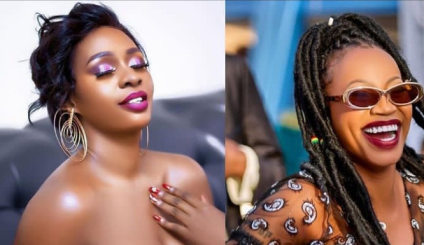 Cindy Sanyu yahishuye ibyiyumviro bye nyuma yo kubona Sheebah mu gitaramo cya Blu*3