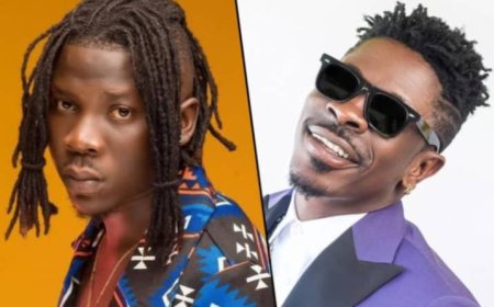 Shatta Wale yavuze ko ashaka ko we na Stonebwoy bakizwa na mbuga