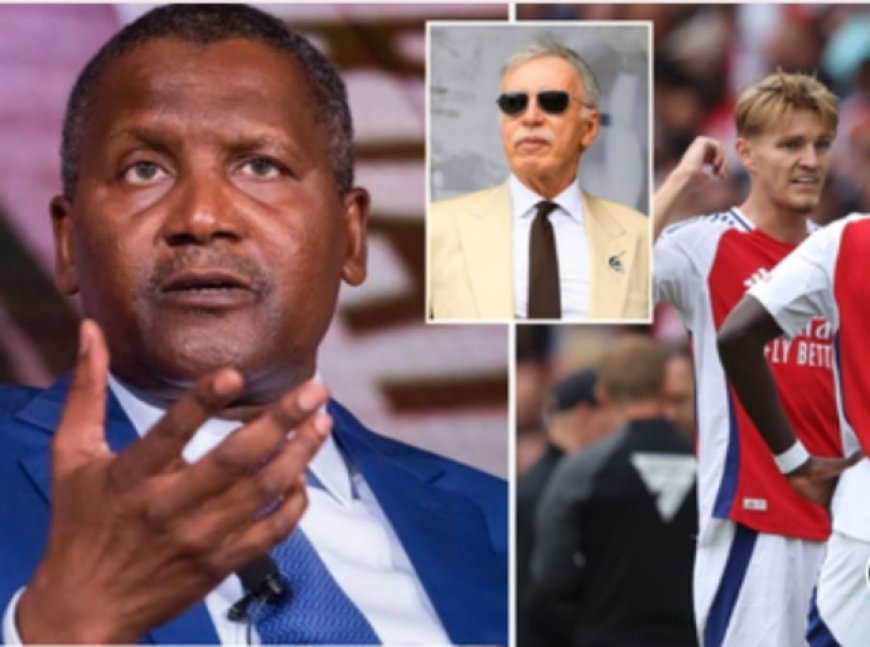 Impamvu Aliko Dangote atigeze agura ikipe ya Arsenal