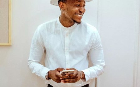 Yavuye mu mafoto: Edouce Softman yahishuye ukuntu ku buryo butunguranye umugore we yagiye mu mashusho y'indirimbo 'Marry Me'