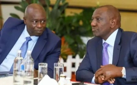 Visi Perezida wa Kenya, Rigathi Gachagua yahishuye amabanga ya Perezida wa Kenya, William Ruto