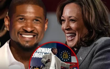Usher yahishuye icyatumye ashyigikira Kamala Harris uri kwiyamamariza kuyobora Amerika