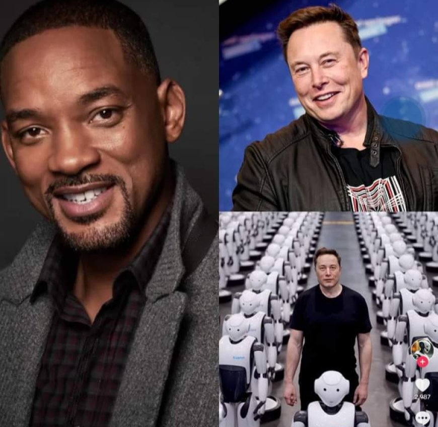 Ni izica abantu? Will Smith yatanze impuruza kuri robo ziri gukorwa na Elon Musk