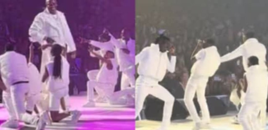 Amarangamutima y'itsinda ry'ababyinnyi bo muri Uganda bahuriye ku rubyiniro na Akon