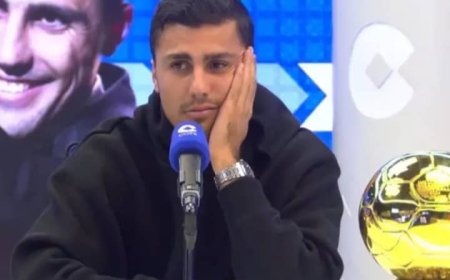 Ballon d’Or 2024: Rodri yatunguwe no kudashimirwa gutwara icyo gihembo