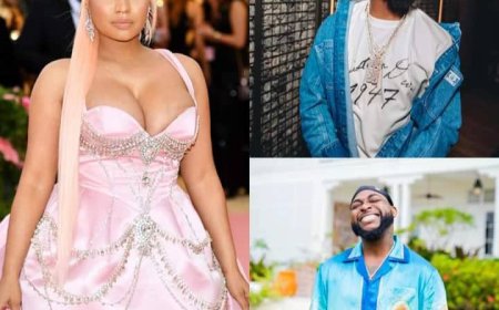 Nicki Minaj yasobanuye impamvu yakoranye indirimbo na Davido