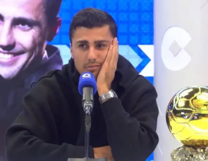 Ballon d’Or 2024: Rodri yatunguwe no kudashimirwa gutwara icyo gihembo