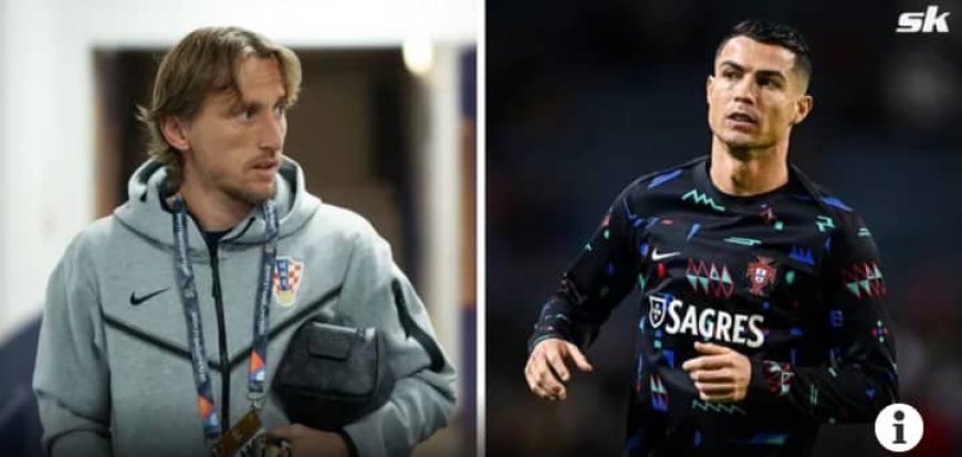 Icyatumye Modric yihanganisha Cristiano Ronaldo wakuwe mu bahanganye na we