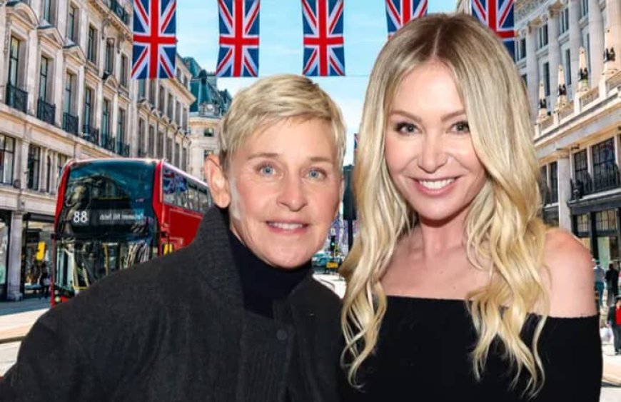 A woman married a woman! Ellen and her woman are in UK as they are escaping Donald Trump’s regime