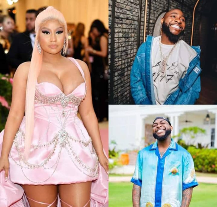 Nicki Minaj yasobanuye impamvu yakoranye indirimbo na Davido