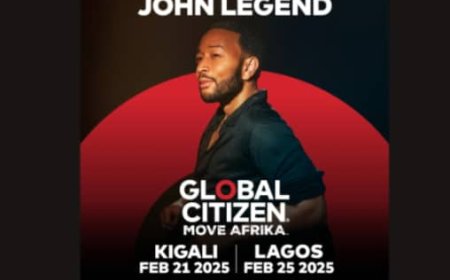 Inzozi zigiye gukabywa! John Legend agiye gutaramira mu Rwanda no muri Nigeria