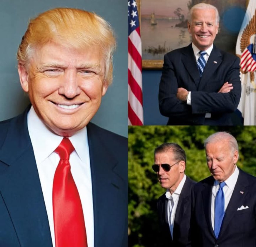 Joe Biden yijunditse Donald Trump wababariye umwana we