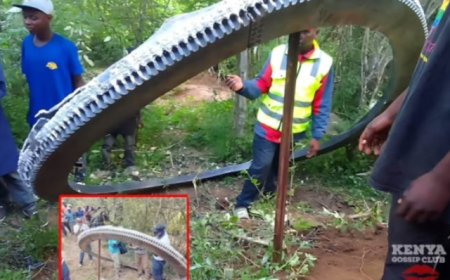 Icyo abahanga mu by’ikirere babwiye Abanya-Kenya bahabuwe n’icyuma cyaguye cyivuye mu kirere