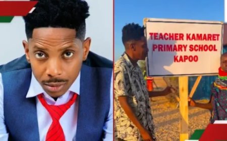 Icyashenye ishuri ryubatswe na Eric Omondi cyamenyekanye