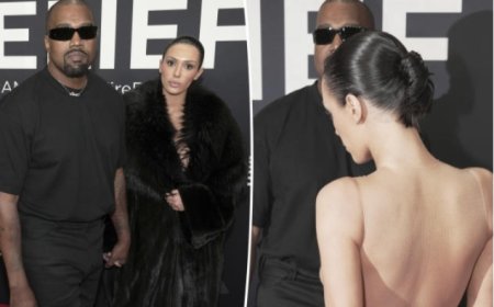 Kanye West yibasiye uwavuze ko we n’umugore we, Bianca, basohowe ahatangirwaga Grammys