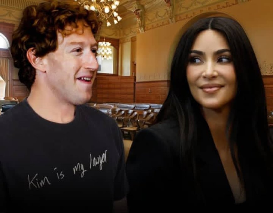 Icyo Kim Kardashian yasubije Mark Zuckerberg wavuze ko ari umunyamategeko we
