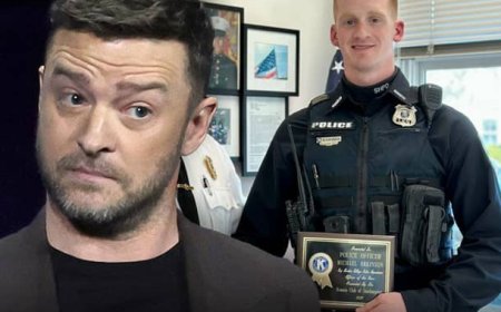 Umupolisi wahangaye Justin Timberlake yahembwe