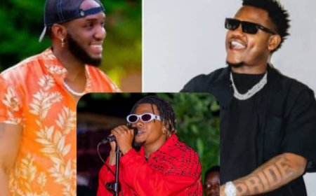 Uko The Ben na Bruce Melodie bashatse kugurira indirimbo Okkama akabyanga