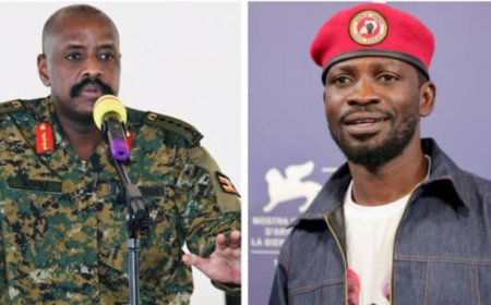 Bobi Wine yemeye kurwana na Gen Muhoozi ahita yiha intego