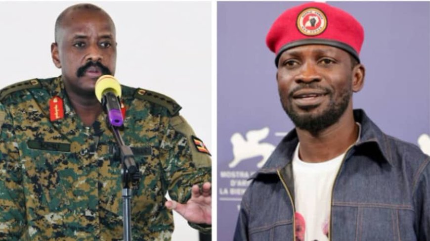 Bobi Wine yemeye kurwana na Gen Muhoozi ahita yiha intego