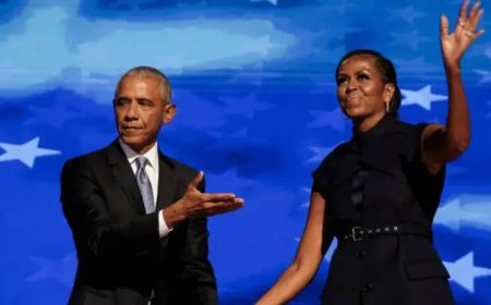 Umugore wa Barack Obama, Michelle Obama yahaye gasopu abamutandukanya n'umugabo we