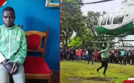 Kenya: Umugabo witendetse ku ndege yahanwe