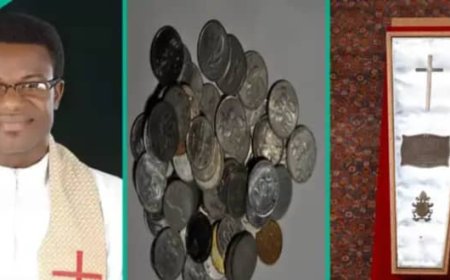 Impamvu mu isanduku ya Papa Francis hashyizwemo ibiceri 12