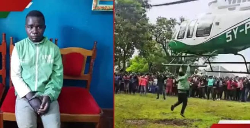 Kenya: Umugabo witendetse ku ndege yahanwe