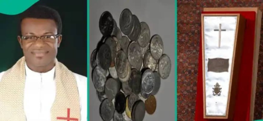 Impamvu mu isanduku ya Papa Francis hashyizwemo ibiceri 12