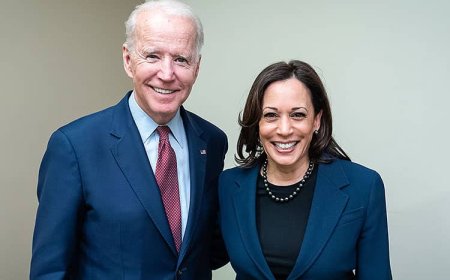 Joe Biden yavuze ko atatunguwe no gutsindwa k’uwo yatumye, Kamala Harris