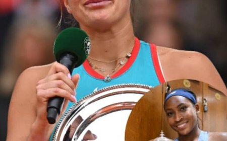 Nimero ya mbere muri Tennis, Sabalenka yasubije Coco Gauff umaze kumutsinda inshuro ebyiri
