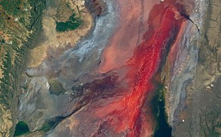 Giherereye muri EAC: Icyo wamenya ku kiyaga 'Natron' gisa n'umutuku