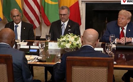 Icyongereza cya Perezida wa Liberia, Boakai cyatangaje Donald Trump - Amashusho