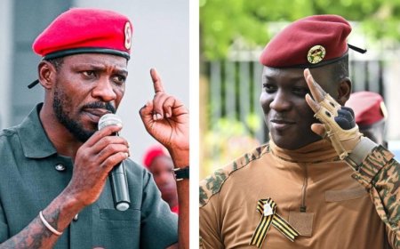 Bobi Wine yagiriye inama Traoré wakuyeho Komisiyo y'Amatora muri Burkina Faso