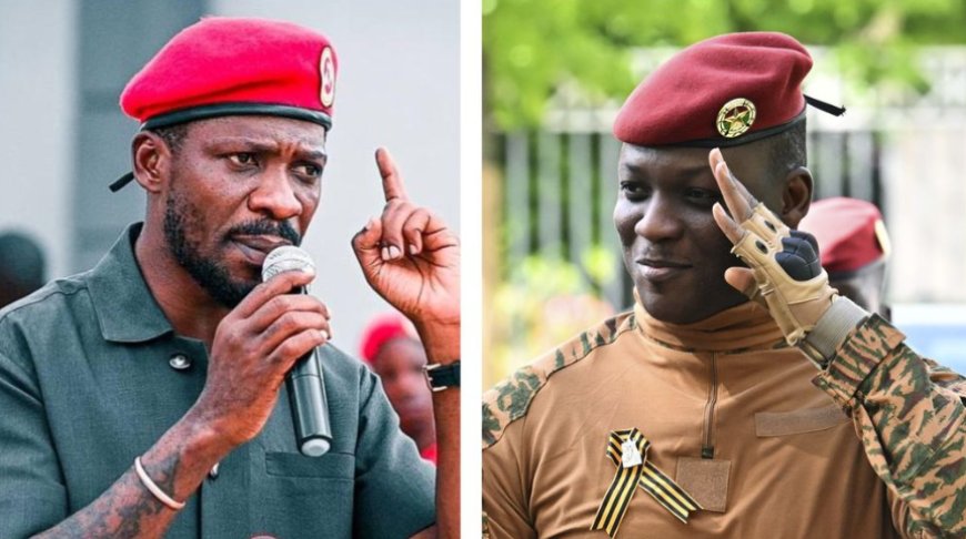 Bobi Wine yagiriye inama Traoré wakuyeho Komisiyo y'Amatora muri Burkina Faso