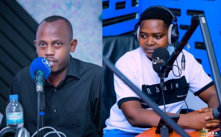 Ni ku mbuga nkoranyambaga! Uko Lorenzo yahuye na Sam Karenzi