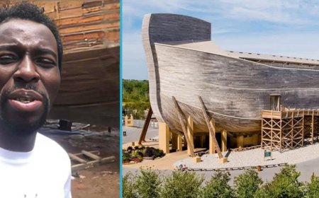 Inkuru y'umugabo wo muri Ghana wubatse inkuge nk'iya Nowa