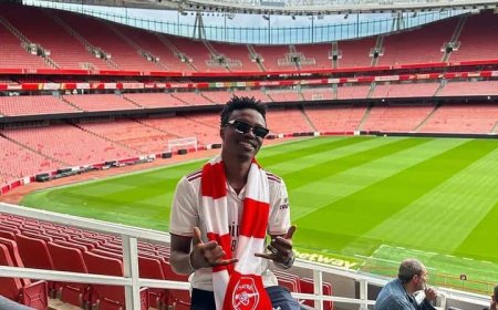 Ntabwo mfana Arsenal: Impamvu Yeweeh yagiye muri sitade ya Arsenal, "Emirates  Stadium"