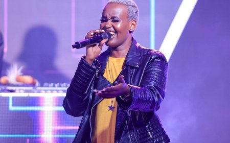 Omega 256 yumva ko inzozi ze zaba impamo aririmbiye imbere ya Museveni