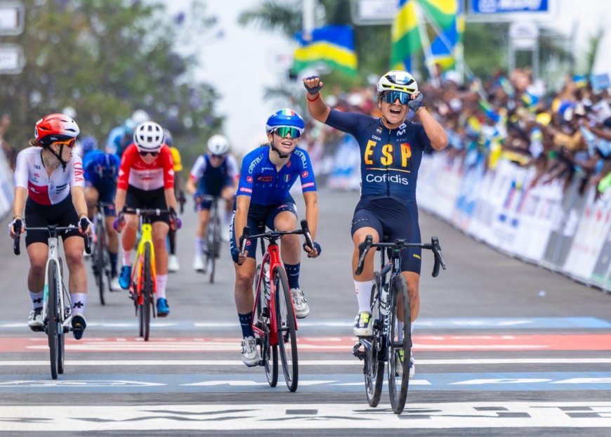 Abanyarwandakazi bakoze amateka mu isaganwa ryegukanywe n'Umunya-Espange