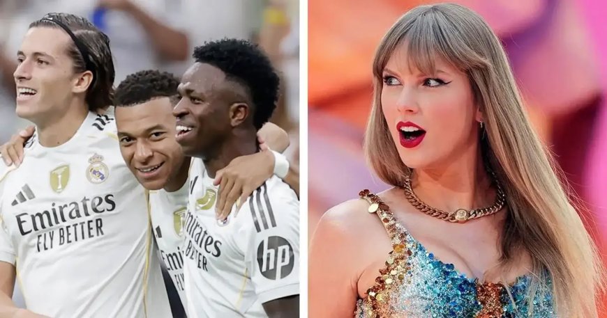 Taylor Swift yatunguranye aririmba Real Madrid kuri album ye nshya
