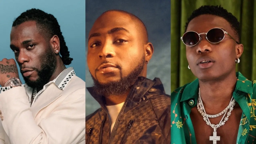 Burna Boy, Davido na Wizkid bahurijwe mu gitaramo kimwe n'umuhungu wa Perezida