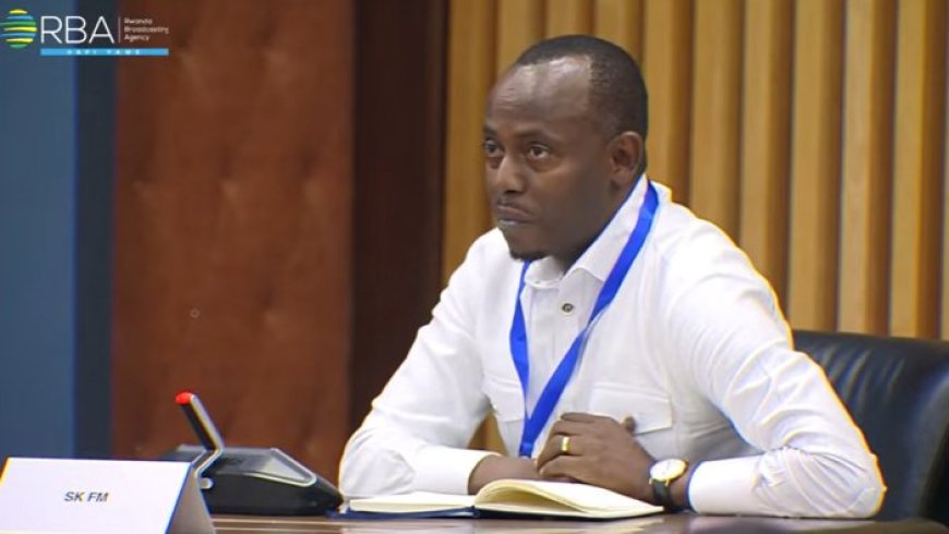 Sam Karenzi yishimiye guhurira mu kiganiro na Perezida Kagame