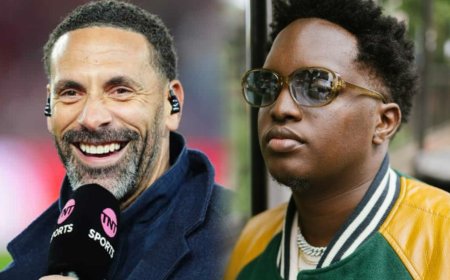 Rio Ferdinand yacyeje umuhanzi Joshua Baraka