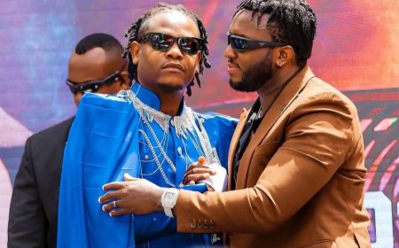 The Ben na Bruce Melodie bari gukina neza umukino wo gutegura igitaramo